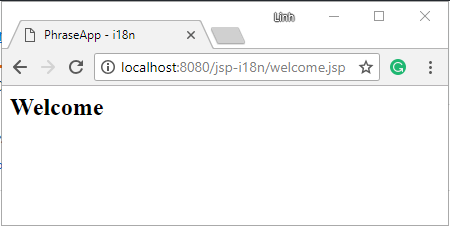 Project on application server in English | Phrase