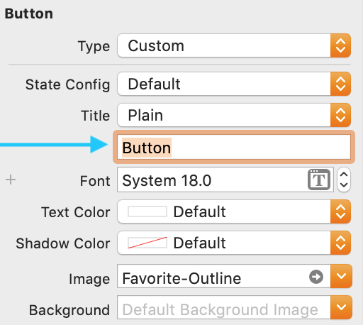 Button title in Button menu | Phrase