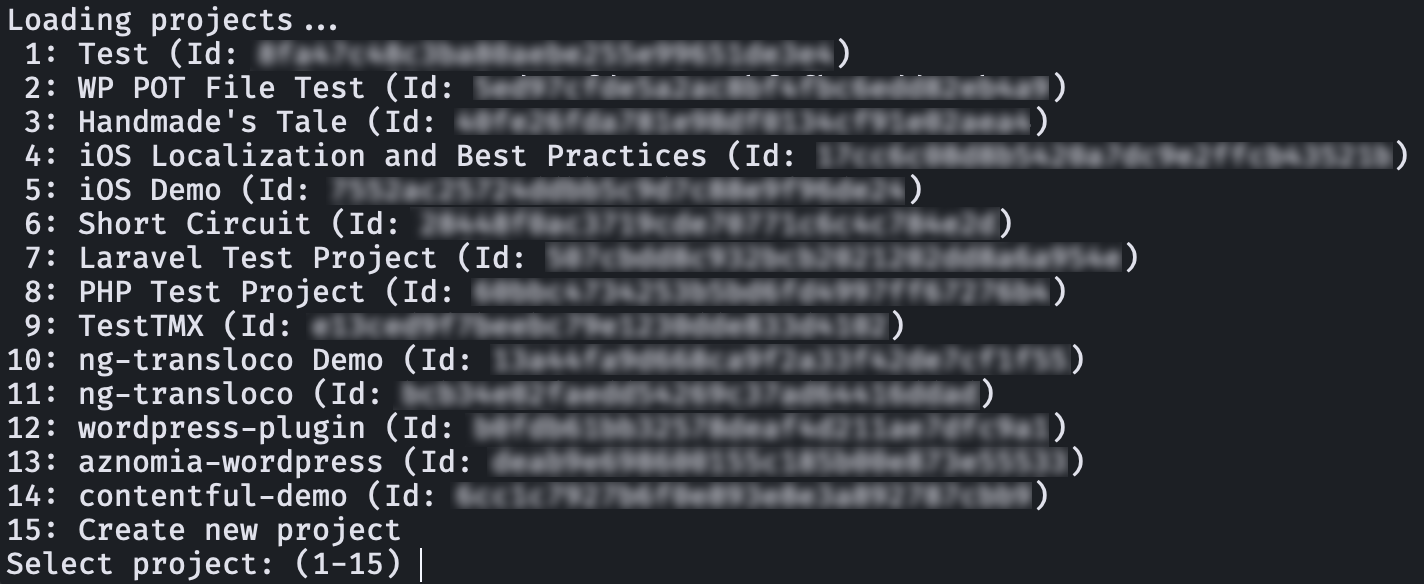 List of Phrase projects | Phrase