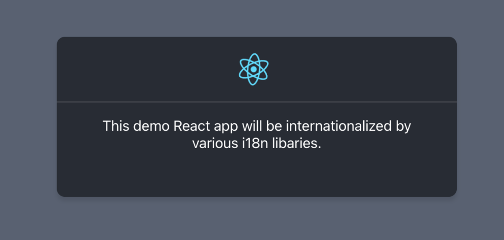 Demo react app | Phrase