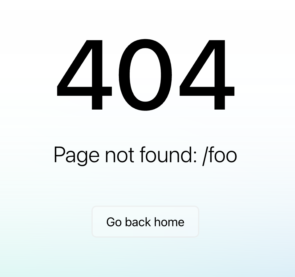 404 error message | Phrase
